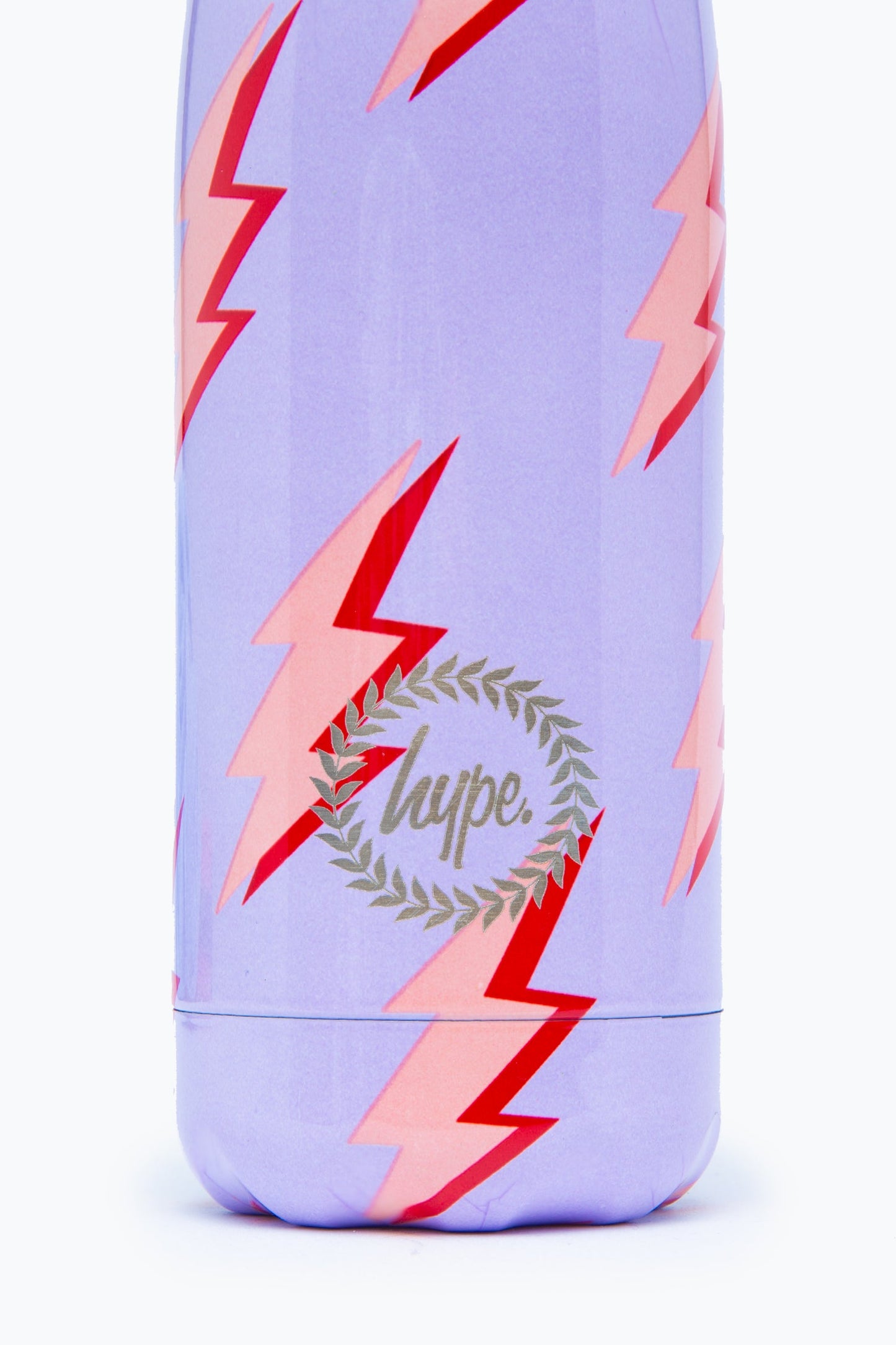 Hype Lilac Lightning Metal Water Bottle - 500Ml