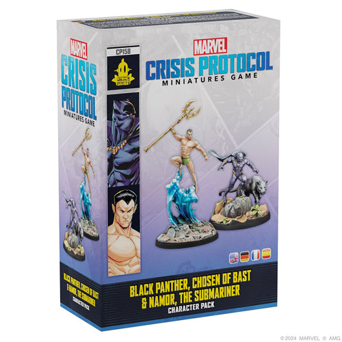 Black Panther, Chosen of Bast & Namor, The Sub-Mariner: Marvel Crisis Protocol