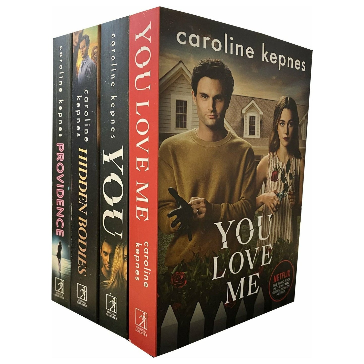 Caroline Kepnes You Series 4 Books Collection Set You, Hidden Bodies, Providence