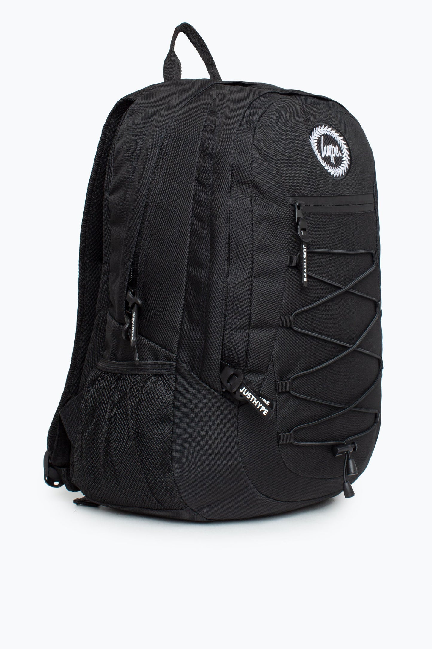 Hype Unisex Black Crest Maxi Backpack