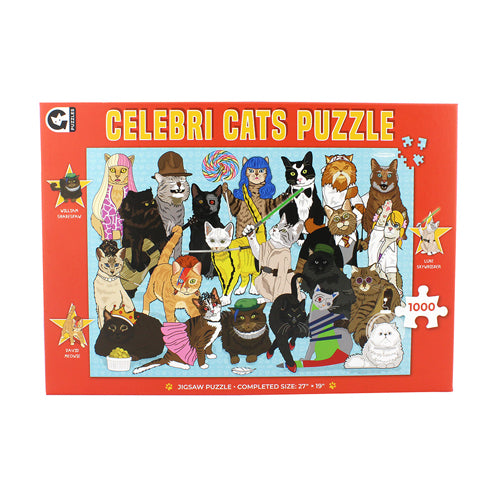 Celebri Cats Jigsaw Puzzle