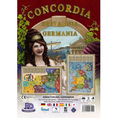 Concordia: Расширение карты Британии и Германии