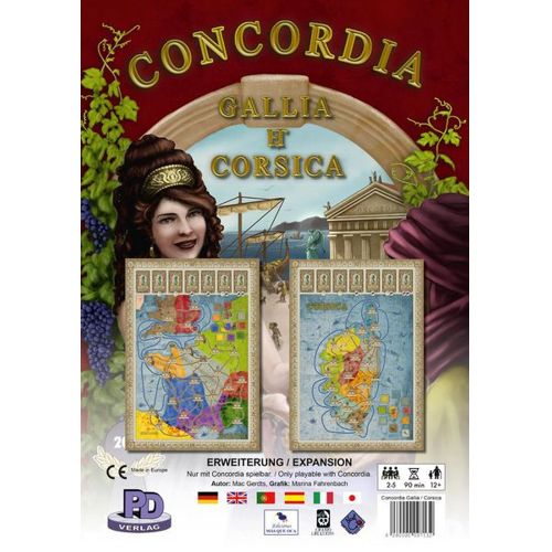 Concordia: Gallia And Corsica Map Expansion