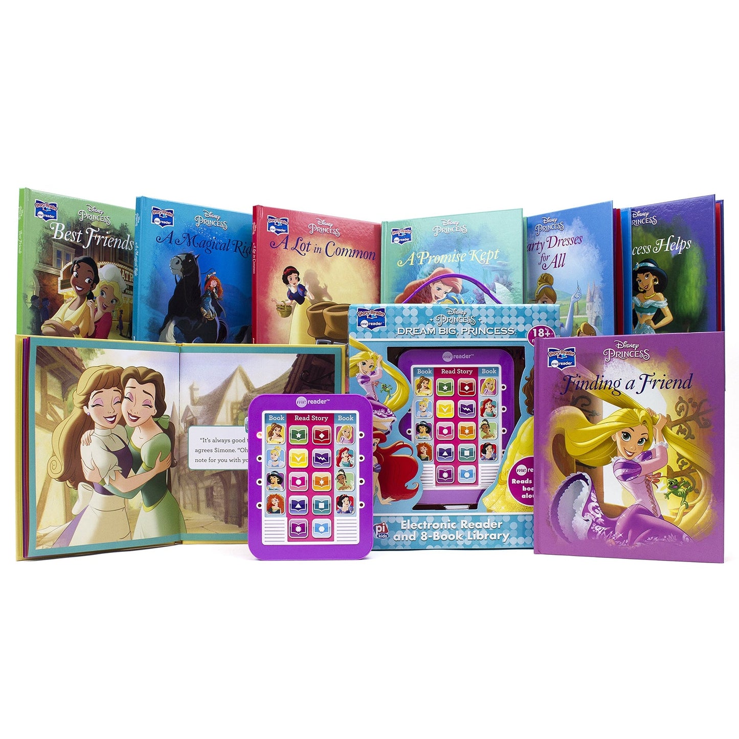 Disney Princess Ariel, Rapunzel, Belle και άλλα! Dream Big Princess Me Reader and 8 Book Library (Αντίγραφο)