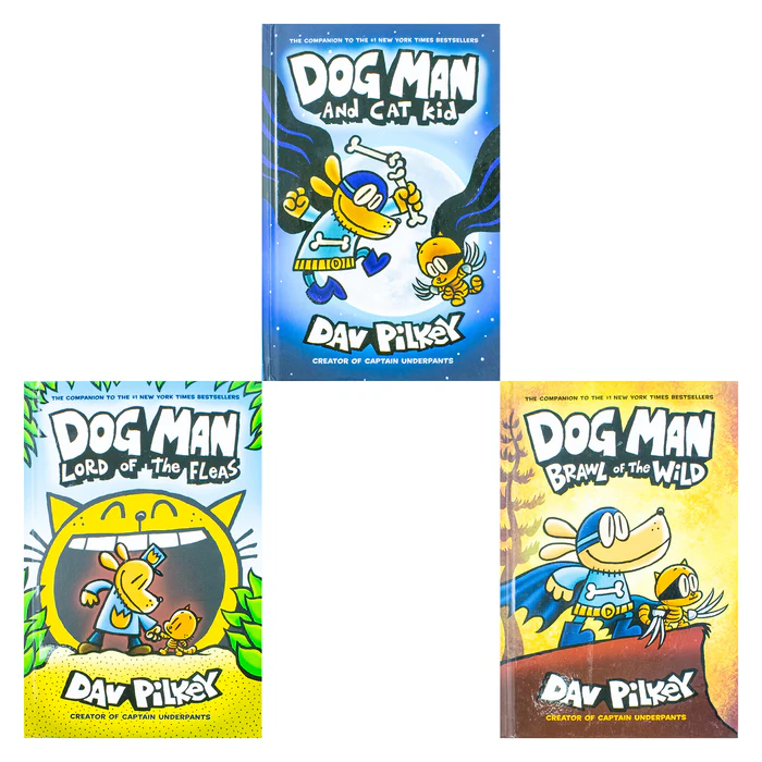 Dog Man: The Cat Kid Collection: From the Creator of Captain Underpants (Dog Man #4-6 Box Set): Dog Man and Cat Kid / Dog Man Lord of the Fleas / Dog Man Brawl of the Wild