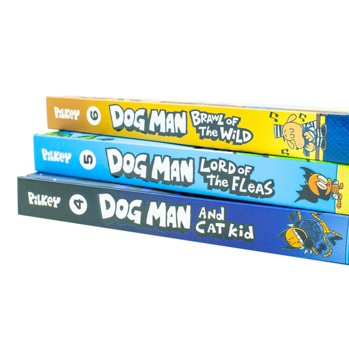 Dog Man: The Cat Kid Collection: From the Creator of Captain Underpants (Dog Man #4-6 Box Set): Dog Man and Cat Kid / Dog Man Lord of the Fleas / Dog Man Brawl of the Wild