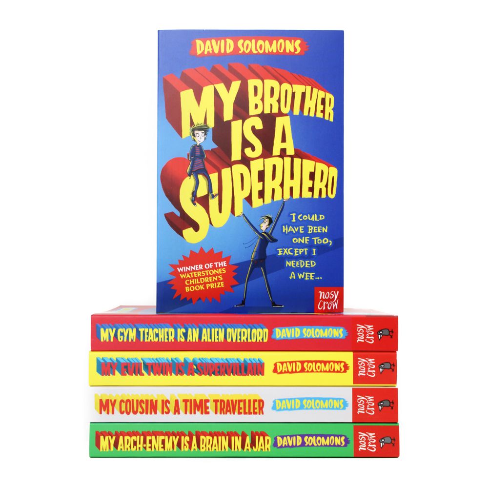 My Brother is a Superhero Series 5 Books Collection Set By David Solomons