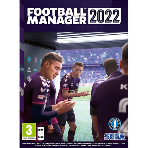 Football Manager 2022 – PC (Code In A Box)