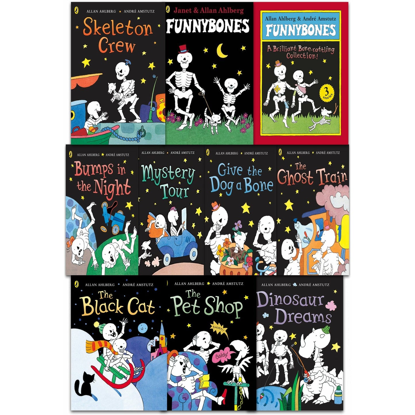 Σετ συλλογής Funny Bones 10 Books