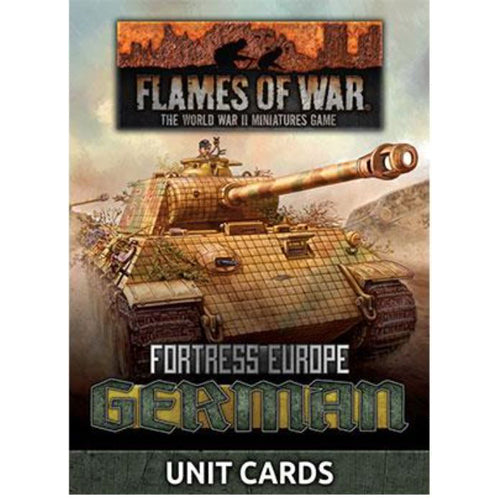 German Unit Cards (Late War x49 cards)