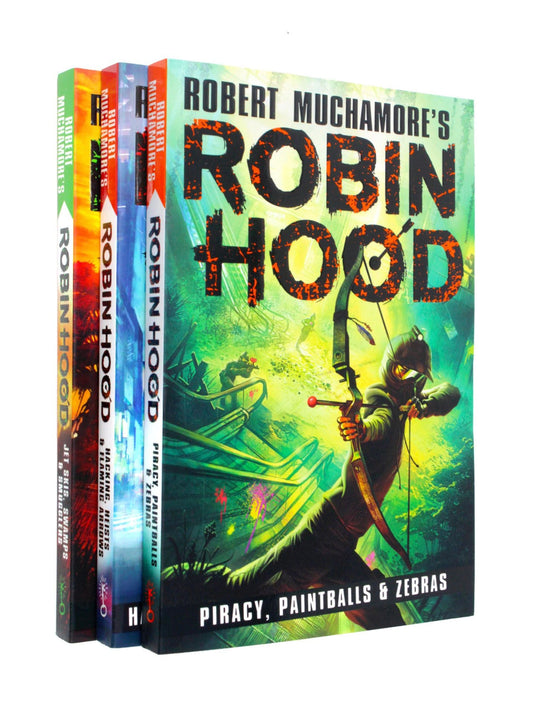 Robin Hood Series 3 Books Collection Set By Robert Muchamore