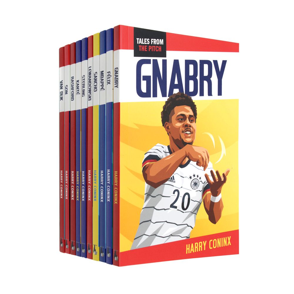 Tales from the Pitch Football Superstar Heroes Set 1: 10 Books Collection set by Harry Coninx &amp; Matt Carver