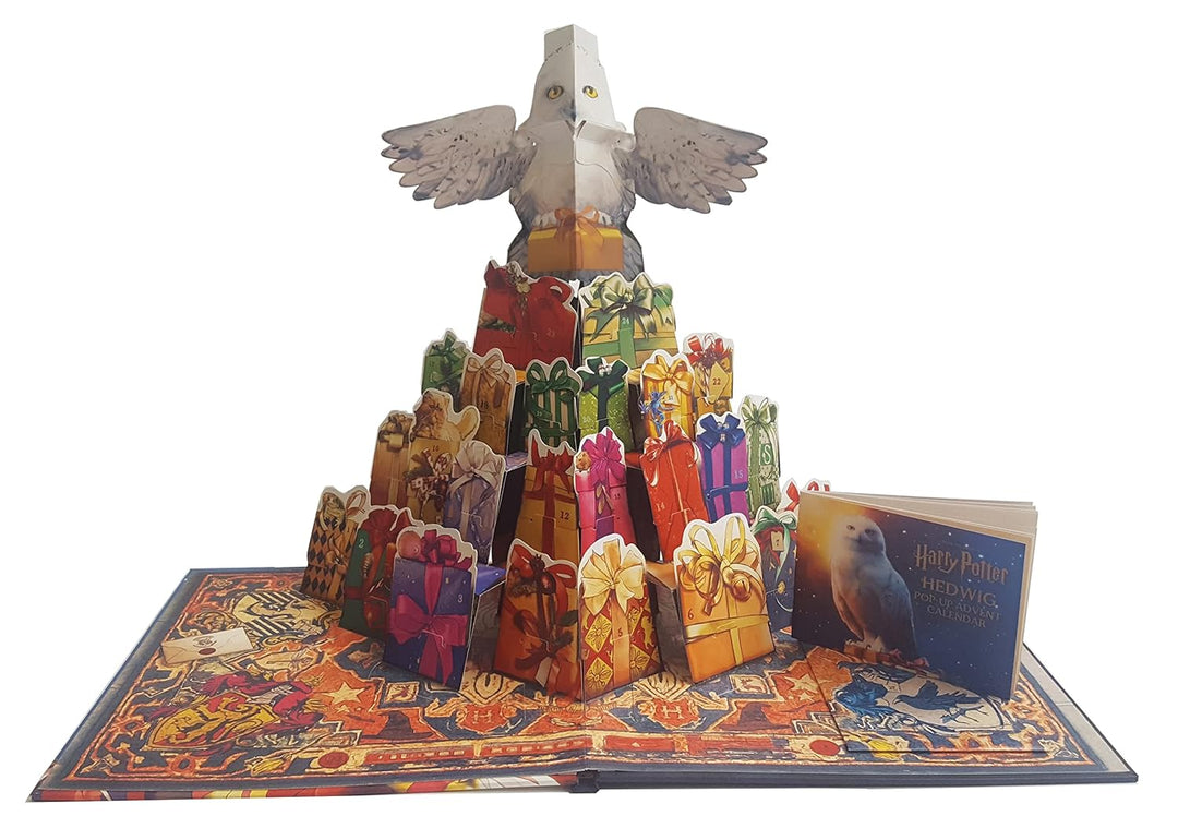 Harry Potter: Hedwig Pop-up Advent Calendar - An Interactive Holiday Gift for Kids Ages 9+ Years Ideal for Christmas Fun and Family ActivitieS