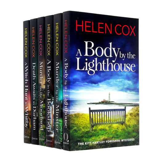 The Kitt Hartley Yorkshire Mysteries Series 6 Books Collection Set By Helen Cox (Murder by the Minster, A Body in the Bookshop, Murder on the Moorland, A Body by the Lighthouse & More)