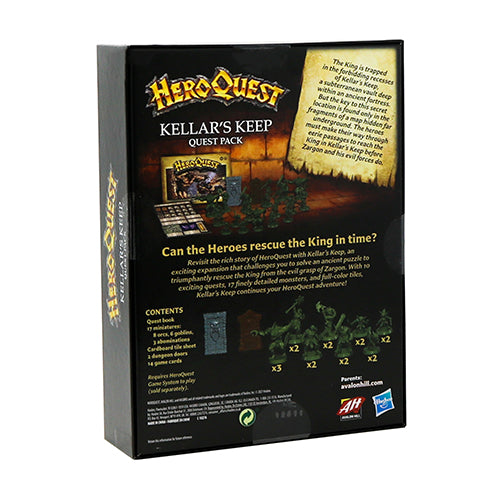 HeroQuest: Kellar’s Keep Expansion