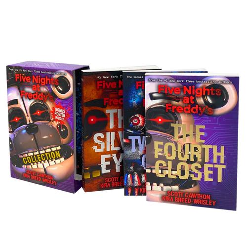 Σετ συλλογής Five Nights at Freddy 3 Books - The Fourth Closet, The Twisted Closet, The Silver Eyes