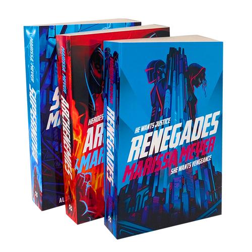 Renegades Series 3 Коллекция книг от Мариссы Мейер - Renegades, Archenemies, Supernova