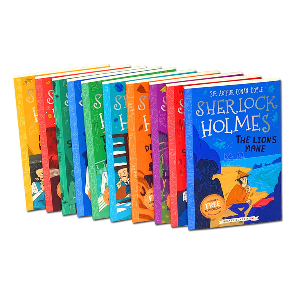 The Sherlock Holmes Children’s Collection Creatures, Codes and Curious Cases 10 Books (Series 3) by Sir Arthur Conan Doyle