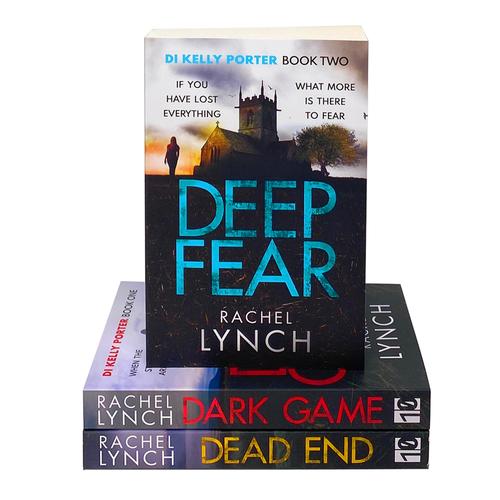 Rachel Lynch Series Di Kelly Porter 3 Books Collection Set Dark Games Deep Fear Dead End