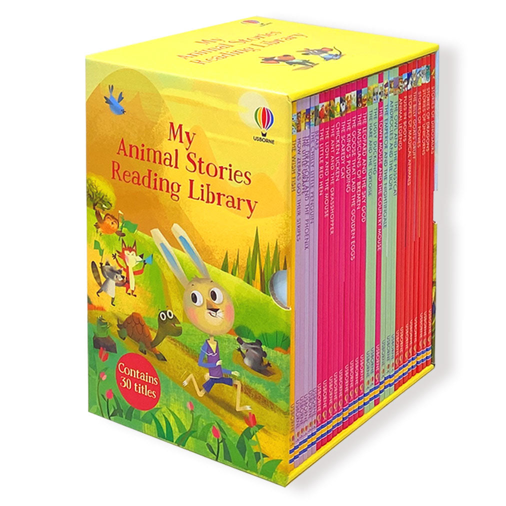 Usborne My Animal Stories Reading Library 30 Books Collection Box Set