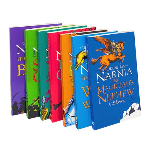 The Chronicles of Narnia Collection C.S. Lewis 7 Books Box Set Pack Vol 1 to 7 Paperback