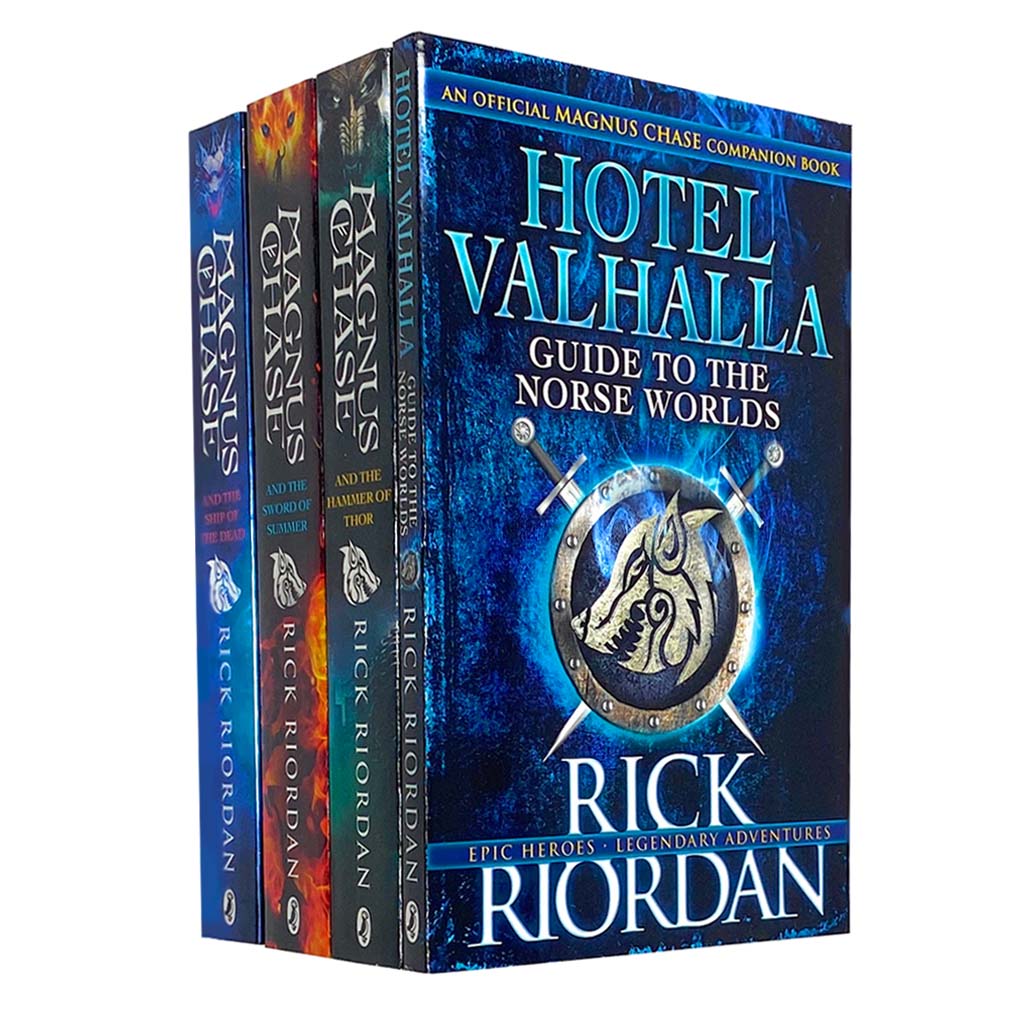 Magnus Chase 4 Books Set Collection by Rick Riordan