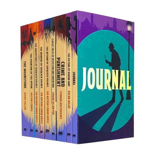 The Great Mystery Collection 9 Books Box Set With A Journal