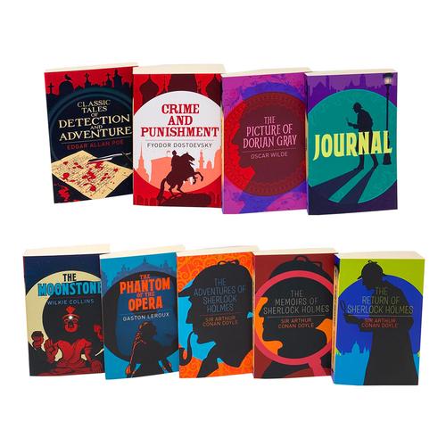 The Great Mystery Collection 9 Books Box Set With A Journal