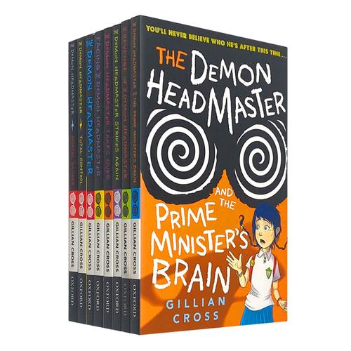 Demon Headmaster Series 8 Books Collection Set by Gillian Cross