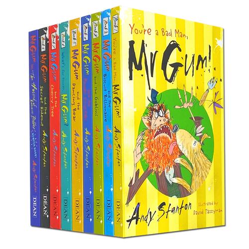 Mr Gum Humour Collection 9 Books Set By Andy Stanton Inc Biscuit Billionaire