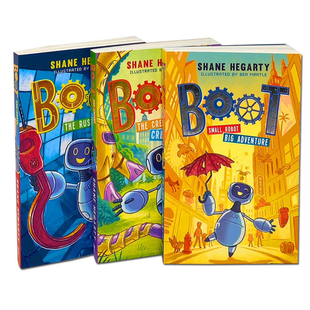 Boot Series 3 Books Set Collection by Shane Hegarty