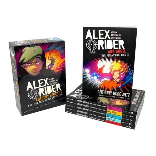 Alex Rider Collection 6 Graphics Books Set By Anthony Horowitz