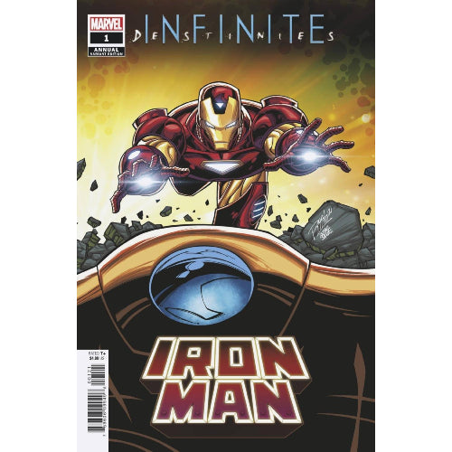 Iron Man Annual #1 Рон Лим Связующий Вариант