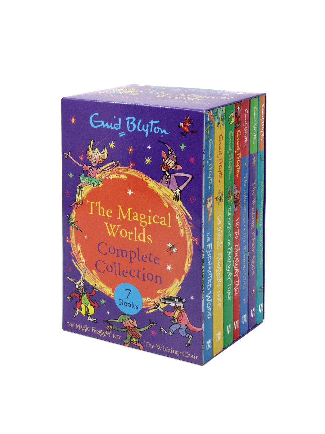 Σετ κουτιού Enid Blyton Magical Worlds Complete Collection Faraway Tree &amp; Wishing-Chair 7 Books