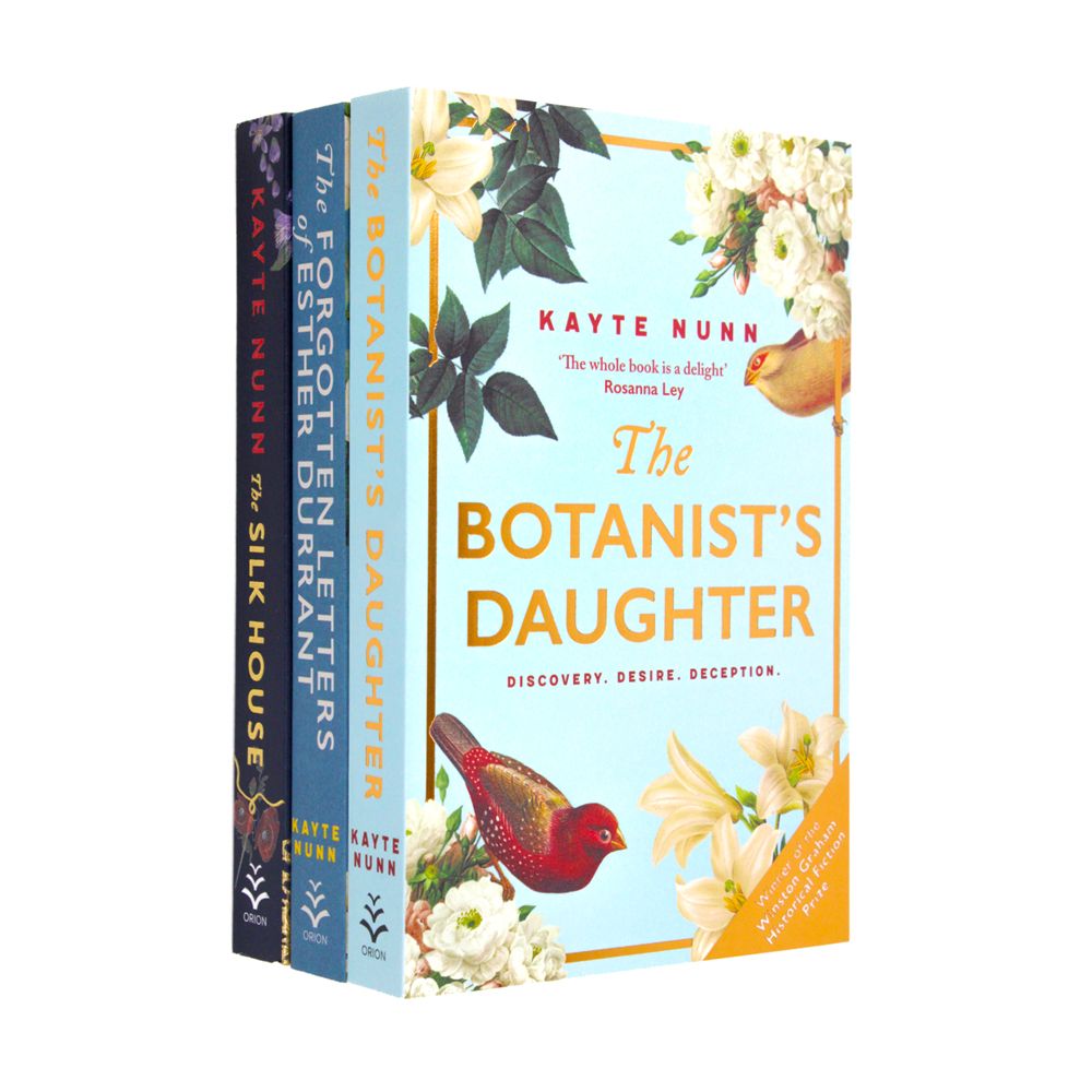 Kayte Nunn Collection 3 Books Set (The Forgotten Letters of Esther Durrant, The Botanist's Daughter, The Silk House)