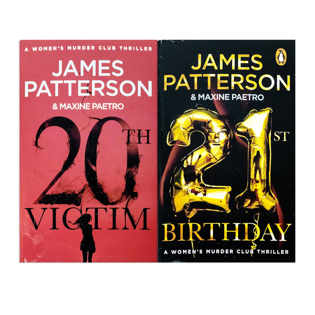 James Patterson Women's Murder Club Series (20 & 21): 2 Books Collection Set (20th Victim, 21st Birthday)