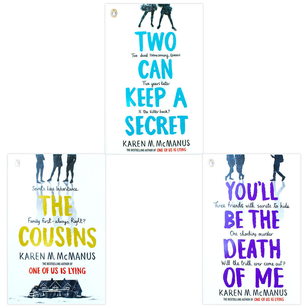 Karen McManus 3 Books Collection Set (The Cousins, You Be The Death of Me, Two Can Keep a Secret)