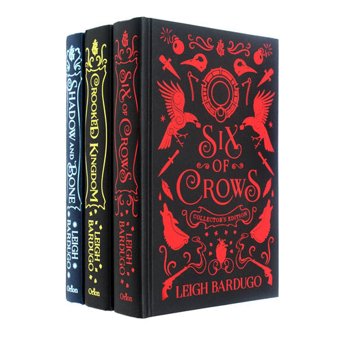 Grishaverse Shadow and Bone, Six of Crows Duology Collectors Edition 3 Books Collection Set by Leigh Bardugo