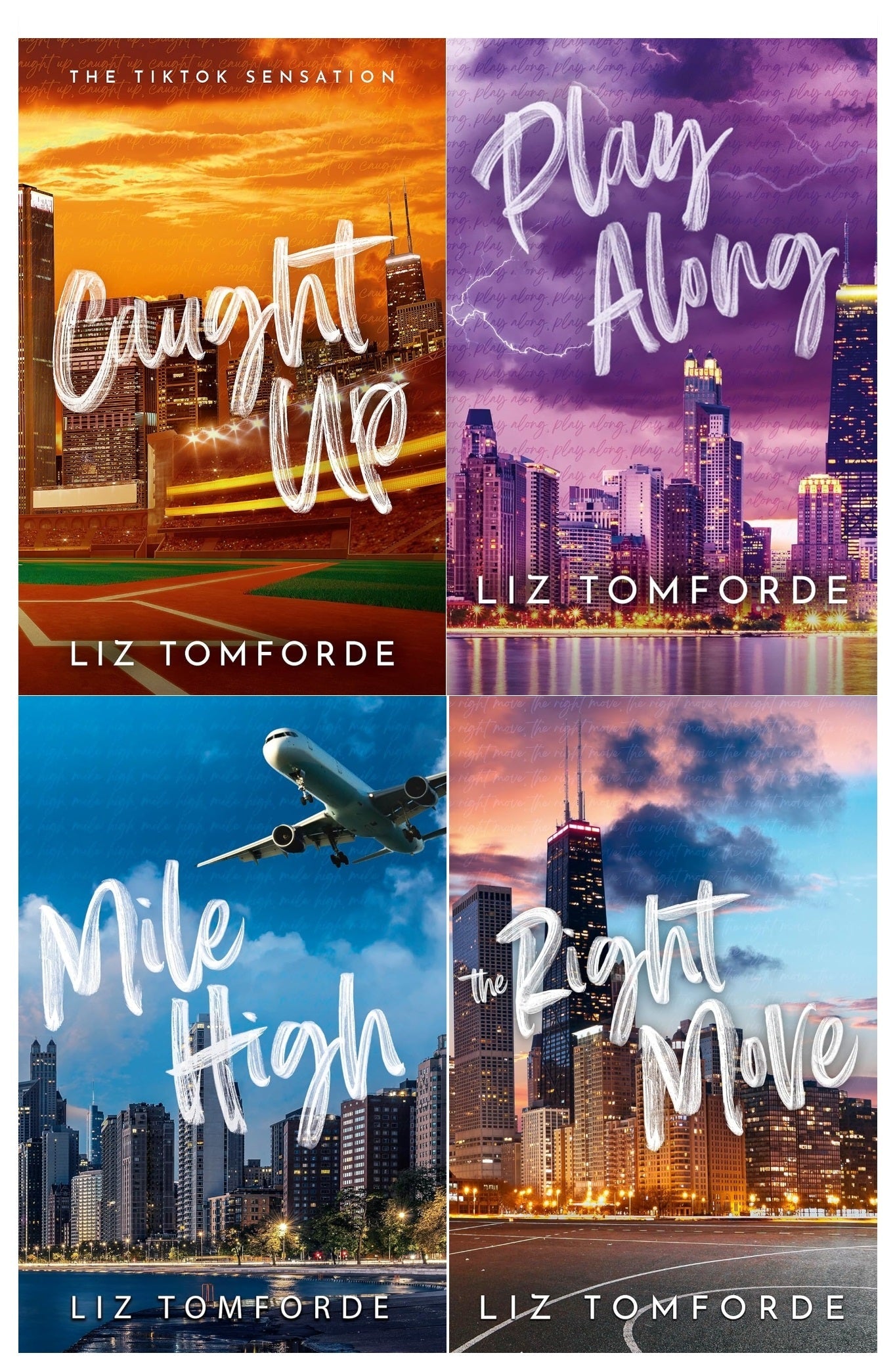 Windy City Series 4 Books Collection Set (Mile High, The Right Move, Caught Up, Play Along)