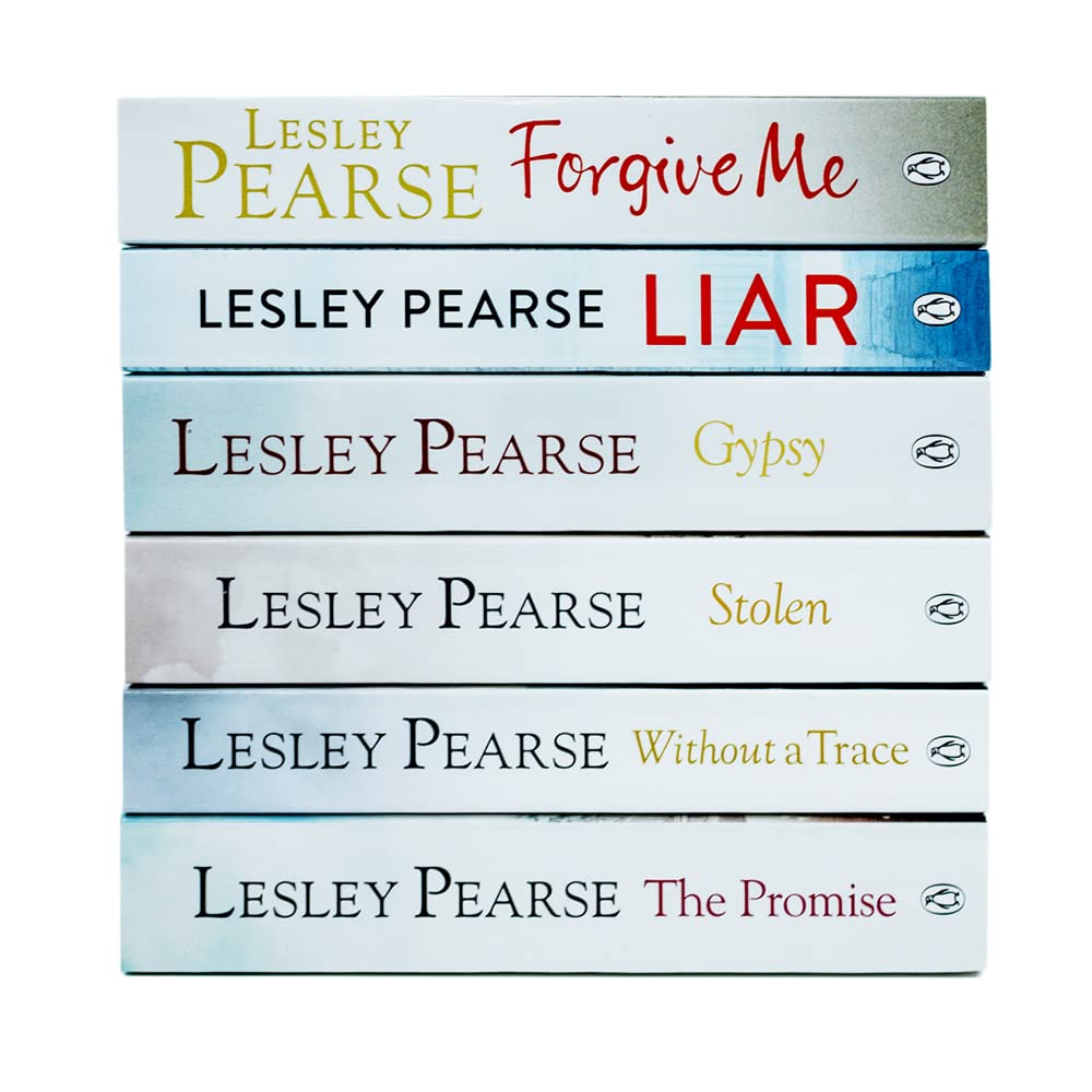 Lesley Pearse 6 Books Collection Set (Forgive Me, Liar, Gypsy, Stolen, Without a Trace, The Promise)