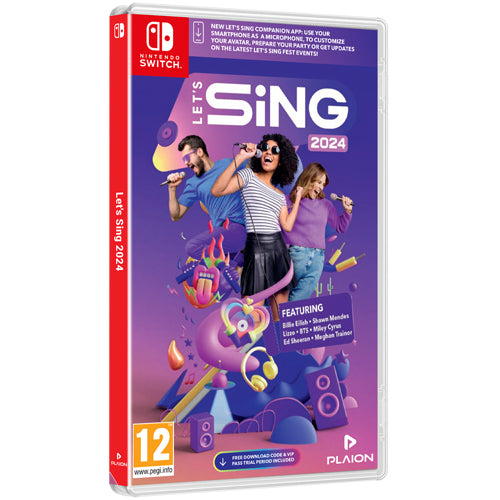 Let’s Sing 2024 Solus – Nintendo Switch