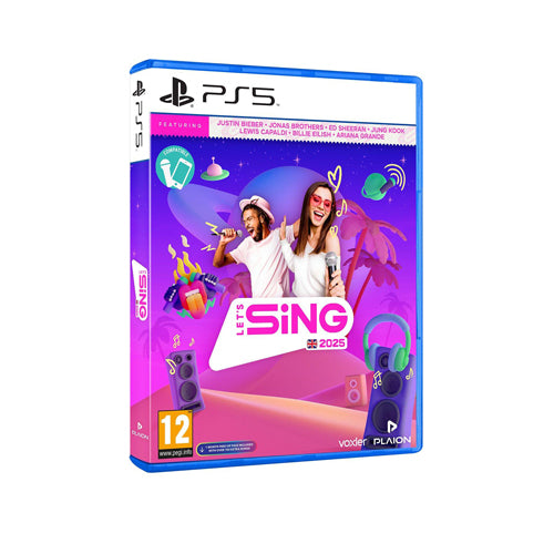 Let’s Sing 2025 – UK Version (Standalone) – PS5