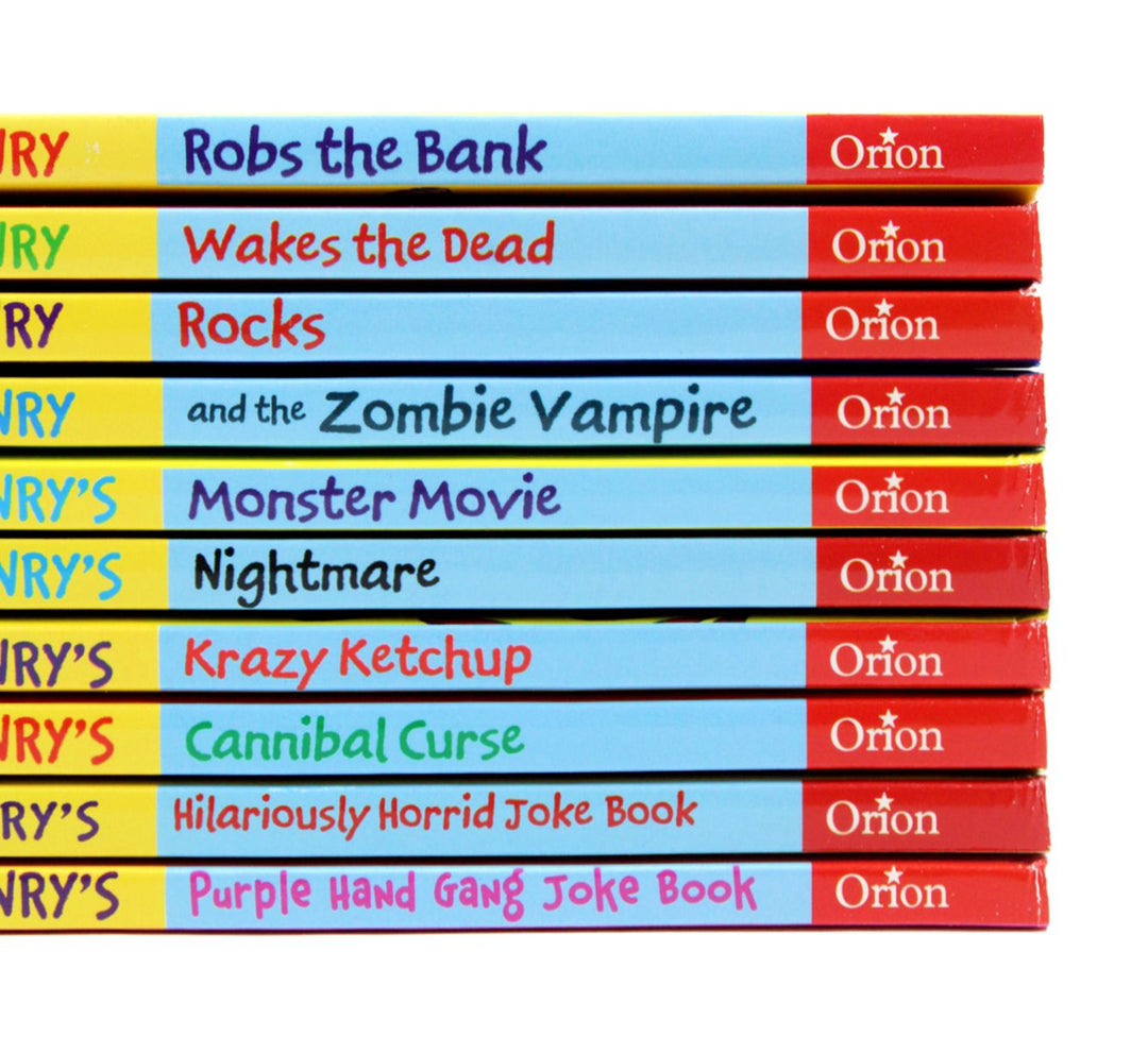 Horrid Henry's Totally Terrible Collection 10 Books Box Set by Francesca Simon (32 Utterly Wicked Stories and 2 Totally Brilliant Joke Books)