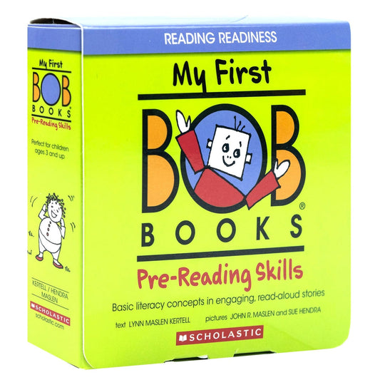 My First Bob Books: Pre-Reading Skills (Stage: Reading Readiness) 12 Books Collection Set By Scholastic