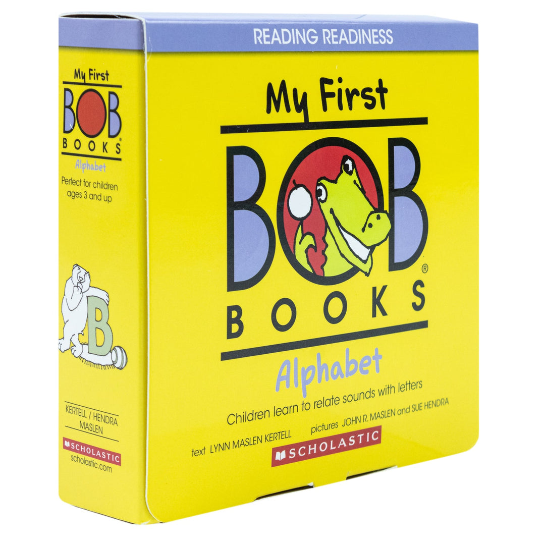 My First Bob Books: Alphabet (Stage: Reading Readiness) 12 Books Collection Set By Scholastic