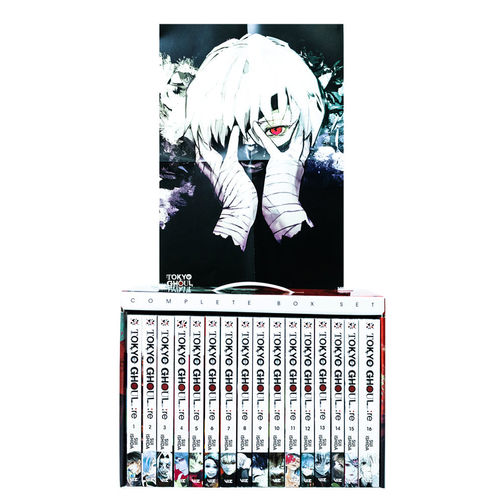 Tokyo Ghoul: re Complete Box Set: Includes vols. 1-16 with exclusive double-sided poster by Sui Ishida