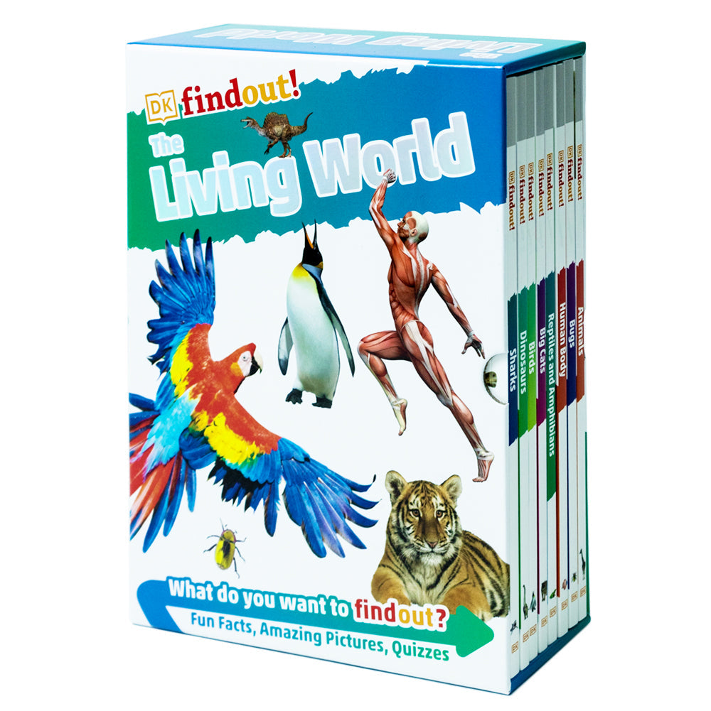 DK Findout The Living World 8 books box set