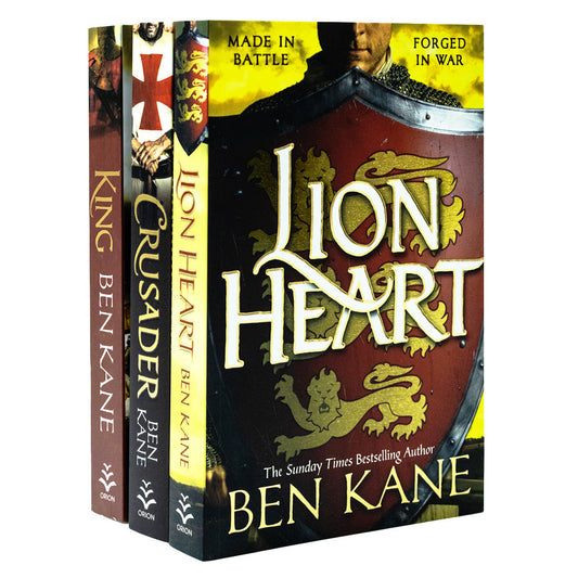 Richard the Lionheart Collection 3 Books Set By Ben Kane (Crusader, Lionheart & King)