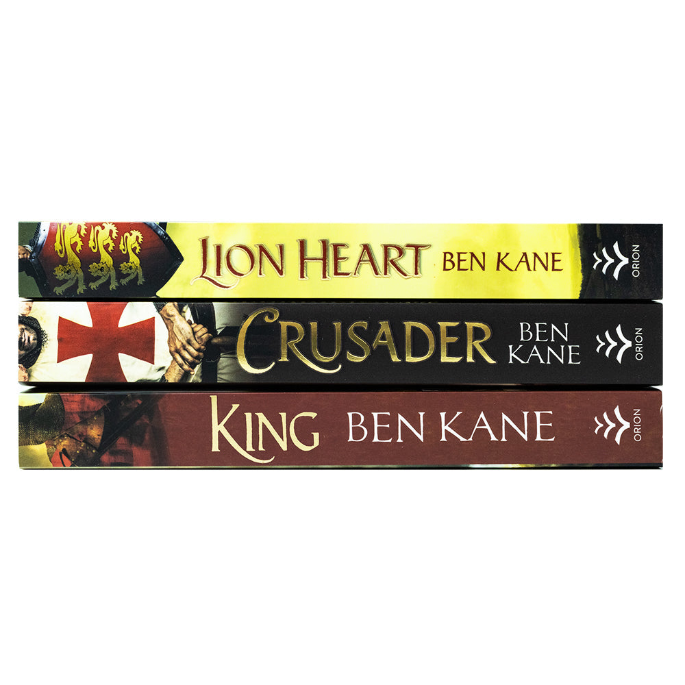 Richard the Lionheart Collection 3 Books Set By Ben Kane (Crusader, Lionheart & King)