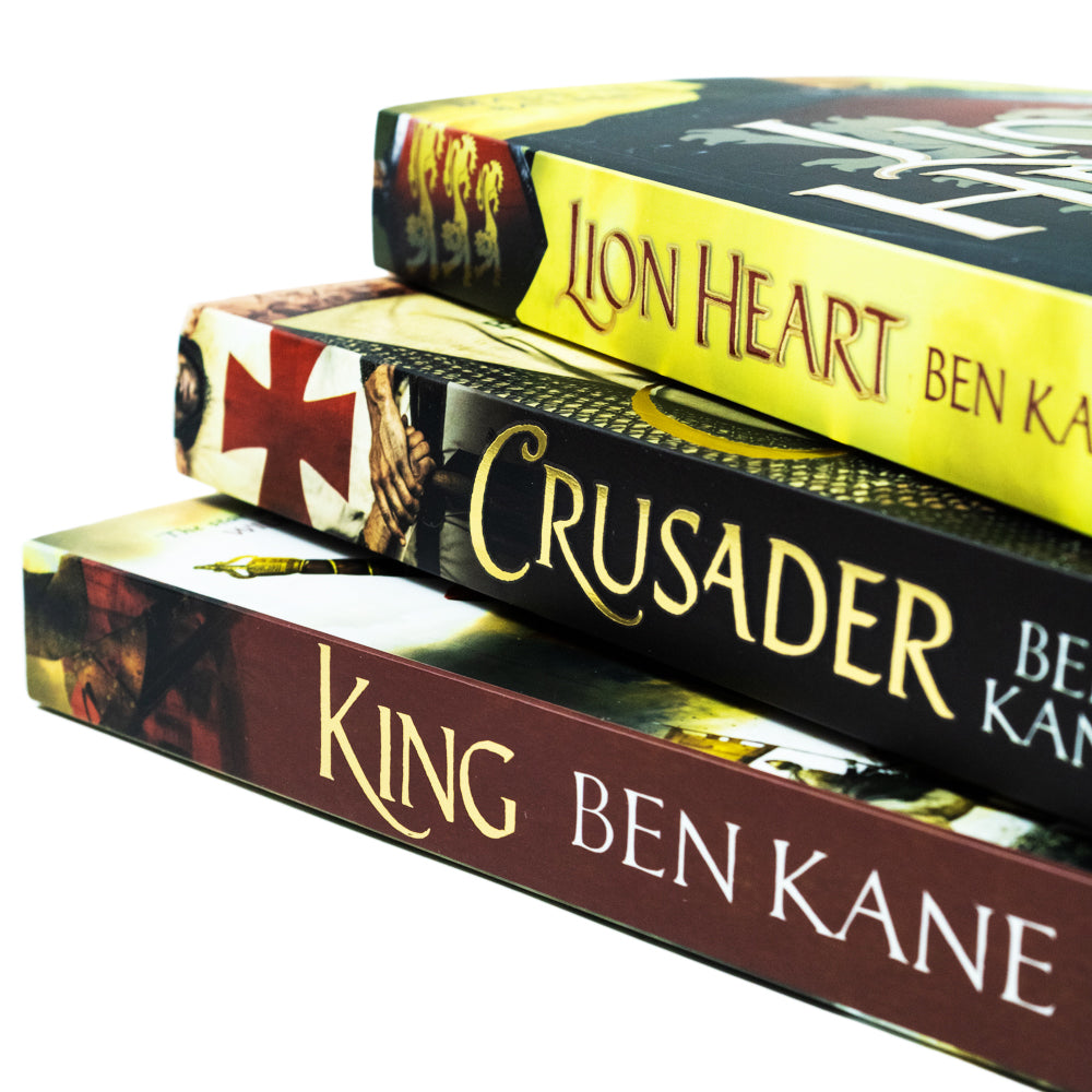 Richard the Lionheart Collection 3 Books Set By Ben Kane (Crusader, Lionheart & King)